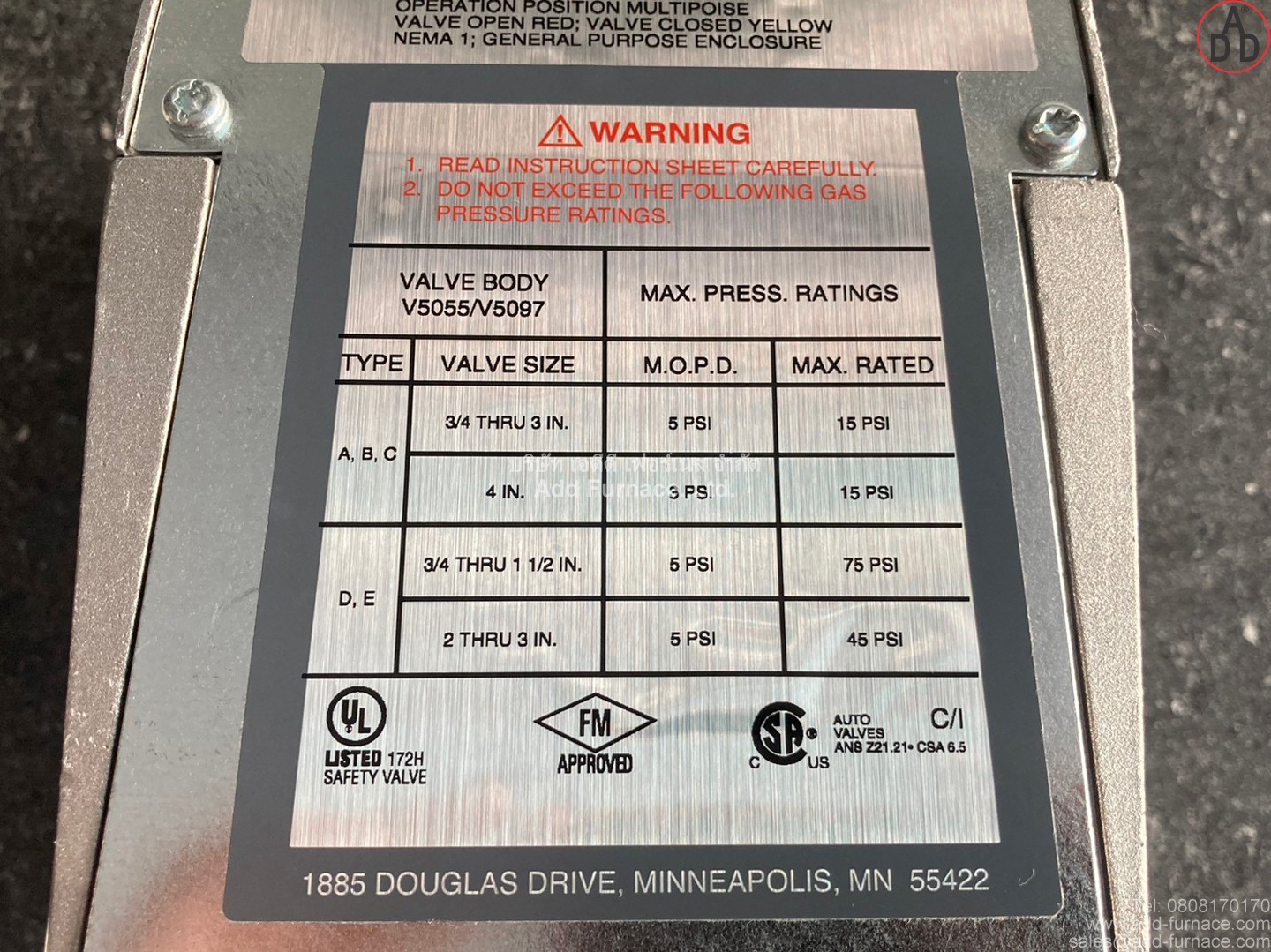 Fluid Power Actuator Type V4055A 1080 (11)